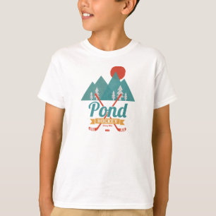 Retro Pond Youth Hockey T-Shirt