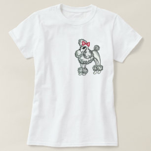 Retro Poodle T - Shirt