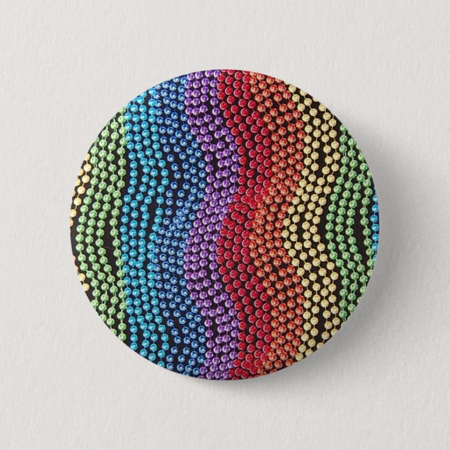 Retro Pop 1950/1960 bördelt Button (Vorderseite)