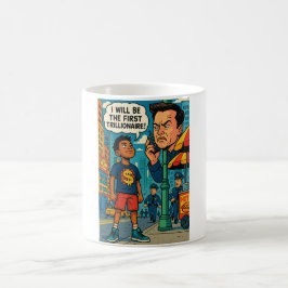 Retro-Pop-Art-Motivations-Tasse für zukünftige Tyc Kaffeetasse