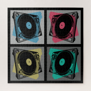Retro Pop Art Turntable