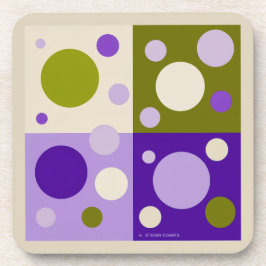 RETRO POP CIRCLES UNTERSETZER (6).