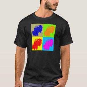 Retro Pop Kunst, Dichtung und Musik T-Shirt