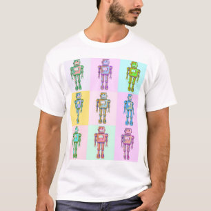 Retro Pop Robot v2 T-Shirt