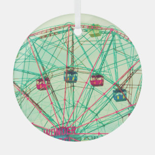 Retro Pop Sommerfest Ornament Aus Glas