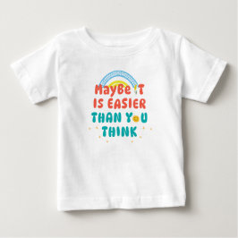 Retro Positiv Zitat T-Shirt