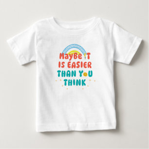 Retro Positiv Zitat T-Shirt