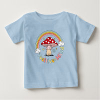 Retro Positive Mushroom Boho Hippie