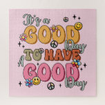Retro Positivity "It's a Good Day"<br><div class="desc">Retro Positivity "It's a Good Day" Puzzle</div>