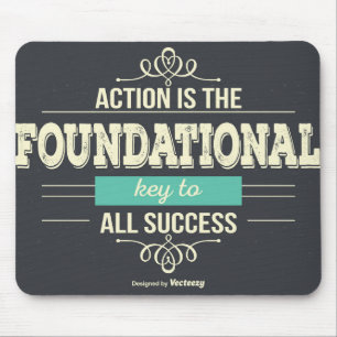 Retro-Poster Mousepad