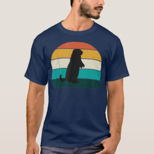 Retro Prairie Dog Sunset Cooler Vintager Boden T-Shirt