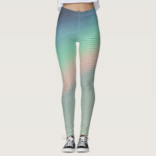 Retro Prism Light: Digitale Nostalgie Leggings