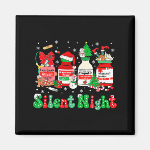 Retro Profol Stille Nacht Intensivstation Pflegend Magnet