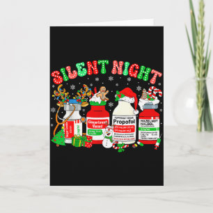 Retro Propofol Stille Nacht Er Ed Rn Intensivstati Karte