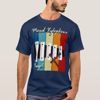 Retro Proud Xylophone Player Xylophonist T-Shirt