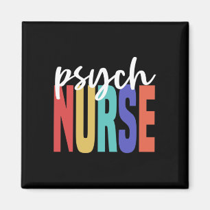 Retro Psych Krankenschwester Psychiatrische Pflege Magnet