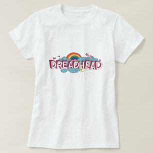 Retro-Psychedelic-Grafik für Dreadheads T-Shirt