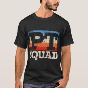 Retro PT Squad Physiotherapie Krankengymnastik T-Shirt