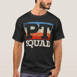 Retro PT Squad Physiotherapie Physiotherapie T-Shi T-Shirt