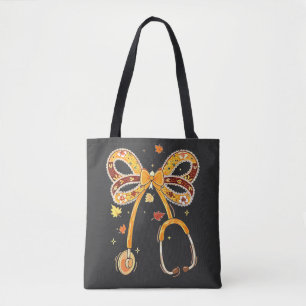Retro Pumpkin Nurlife Stethoscope Herbst Tasche