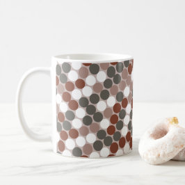 Retro-Punkte Kaffeetasse
