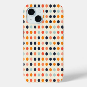 Retro-Punkte-Muster Case-Mate iPhone Hülle