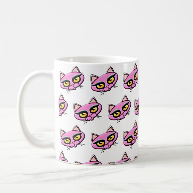 Retro Qat-Tasse Kaffeetasse (Links)