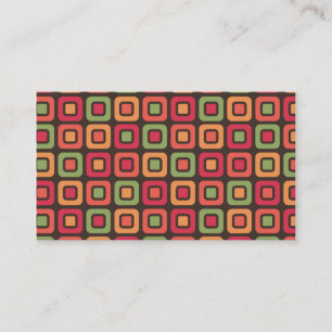Retro Quadrate - Wald Sun Visitenkarte