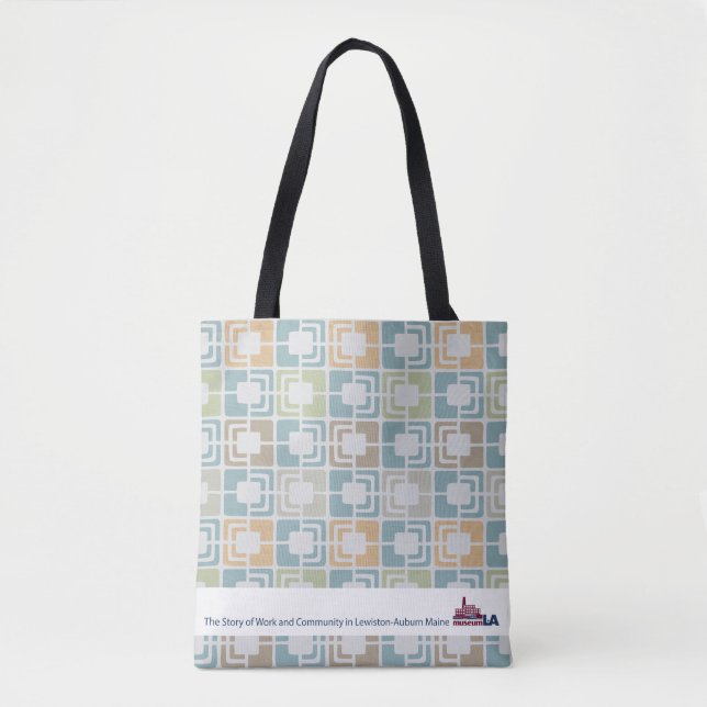 Retro quadratische Museum LA Taschen-Tasche Tasche (Vorderseite)