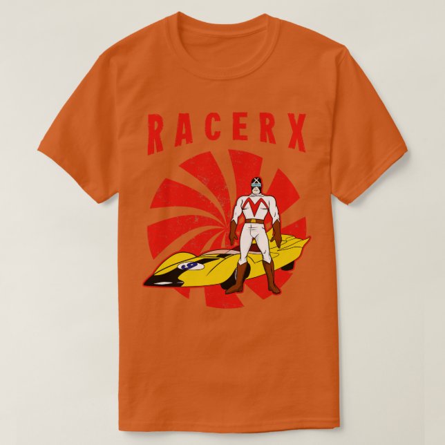 Retro Racer X T-Shirt (Design vorne)