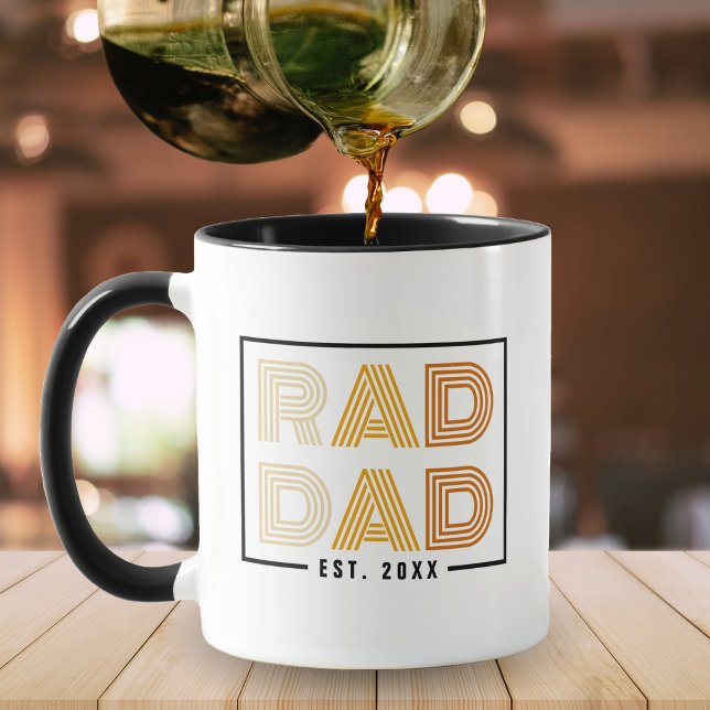 Retro Rad Dad Tasse (Retro Rad Dad Mug)