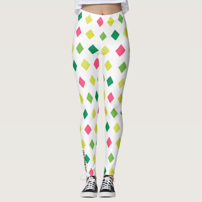 Retro Radiance Diamond Leggings (Vorderseite)