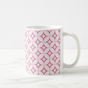 Retro Radiance Tasse, Magenta Kaffeetasse