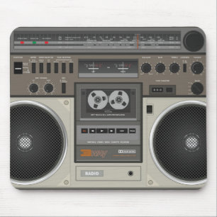 Retro Radio Mousepad