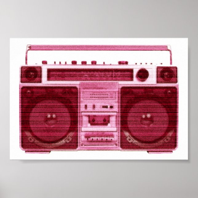 retro radio poster (Vorne)