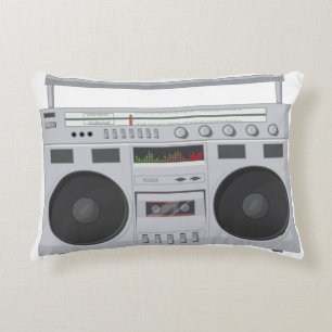 Retro-Radio- und Kassetten-Musik-Set Dekokissen