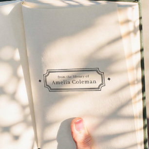 Retro-Rahmen & Diamanten Aus der Bibliothek von  Permastempel