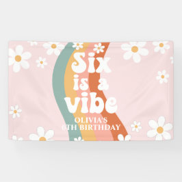 Retro Rainbow Six ist ein Vibe Daisy 6. Banner