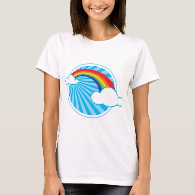 RETRO RAINBOW T-Shirt (Vorderseite)