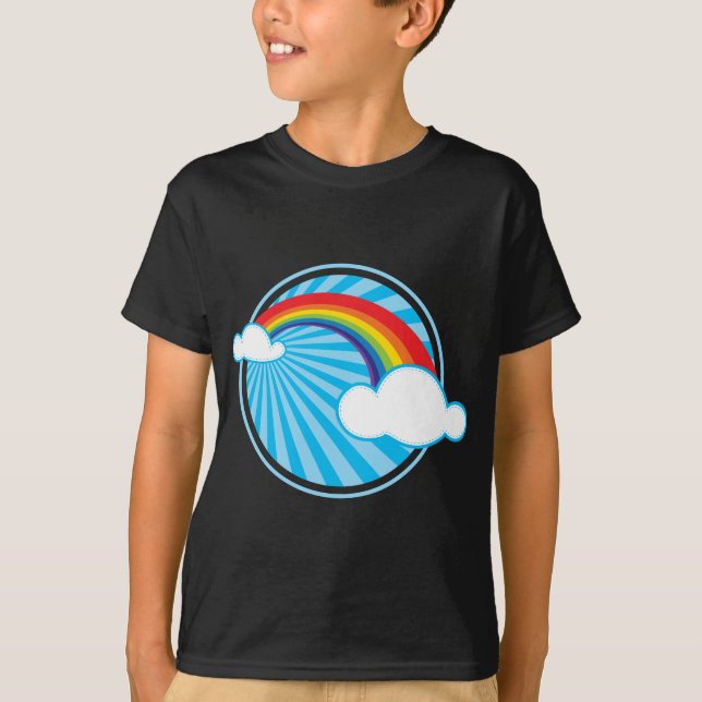 RETRO RAINBOW T-Shirt (Vorderseite)