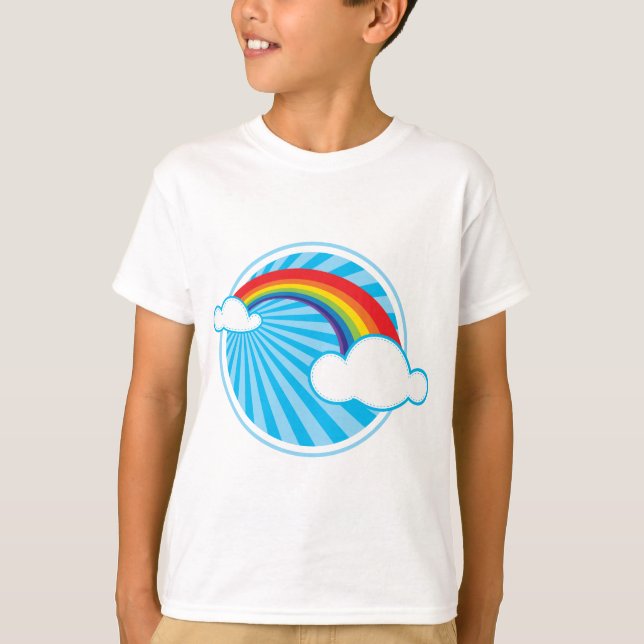 RETRO RAINBOW T-Shirt (Vorderseite)