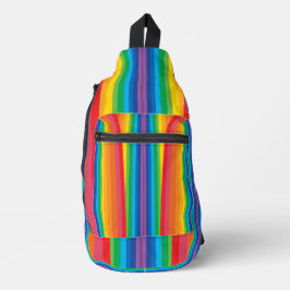 Retro Rainbows Sling Bag