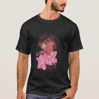 Retro Ratz - Lustiges Rosa Ratten-Meme, Lustiger S