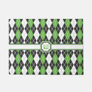 Retro Raute Doormat Fußmatte