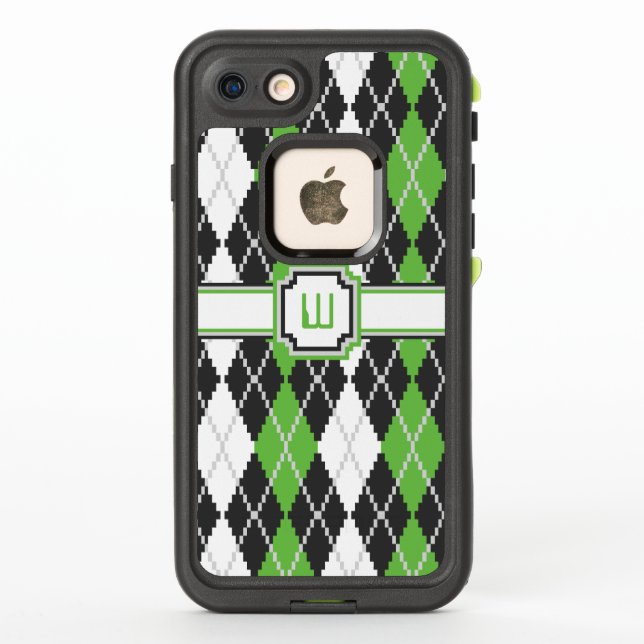 Retro Raute Lifeproof Case (Rückseite)