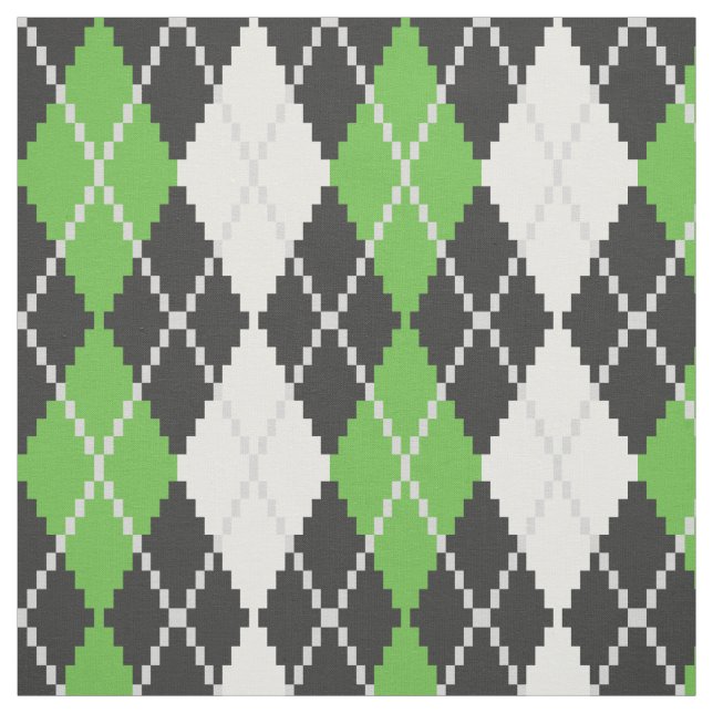 Retro Rauten-Gewebe Stoff (Muster)