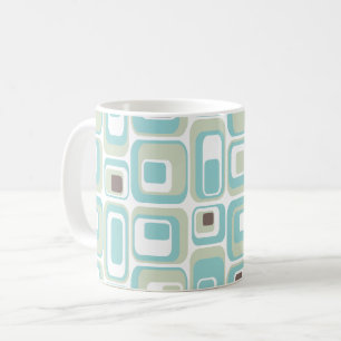 Retro Rectangles Custom Mug