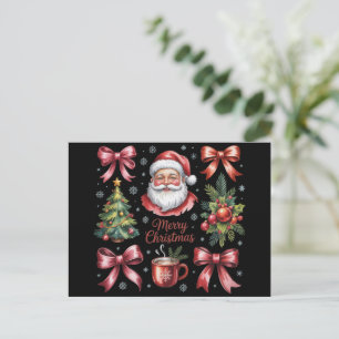 Retro Red Coquette Weihnachten Niedlichen Weihnach