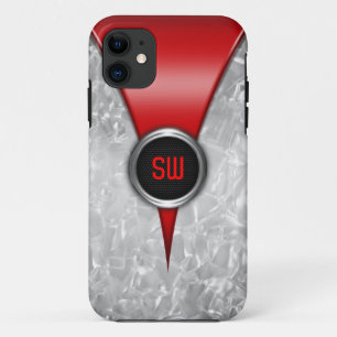 Retro Red iPhone 5 Coque