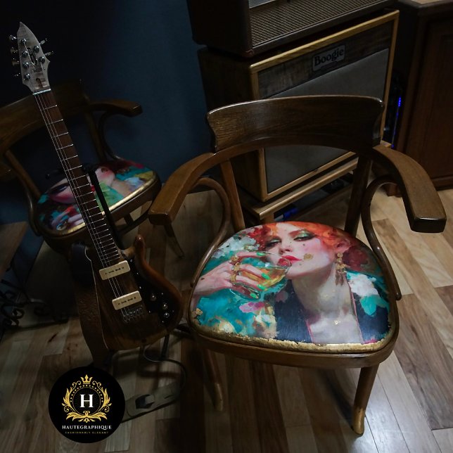 Retro Redhead Tropical Limon Cocktail Decoupage Seidenpapier (Von Creator hochgeladen)